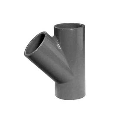 PVC T-Stück 45°, 20 mm
