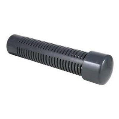 PVC Schlitzrohr mit Kappe 32 mm, 15 cm Lang