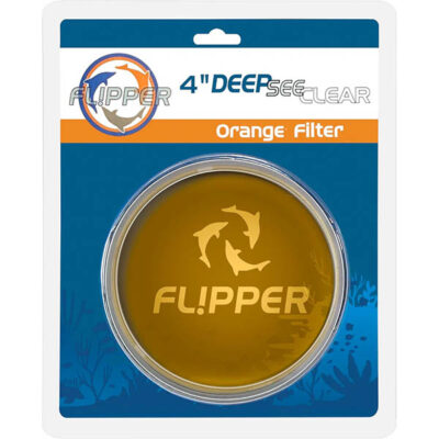 Flipper DeepSee Viewer Clear 4" - Orange Filter