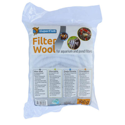 SuperFish Filterwatte weiss 100 gramm