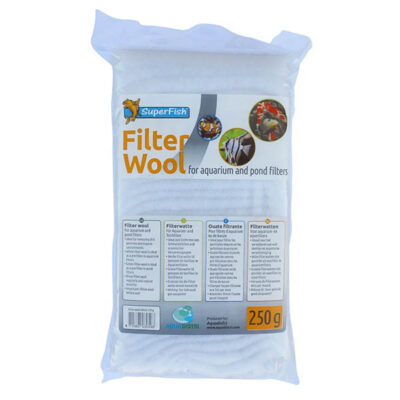 SuperFish Filterwatte weiss 250 gramm