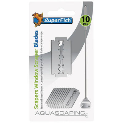 SuperFish Schaber Ersatzklingen 10x