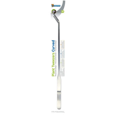 SuperFish Edelstahl Pflanzpinzette 48 cm Gebogen
