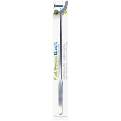 SuperFish Edelstahl Pflanzpinzette 48 cm Gerade