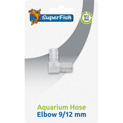 SuperFish SF Aquarienschlauch-Krümmer 9/12 mm