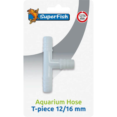 SuperFish SF Aquarienschlauch T-Stück 12/16 mm