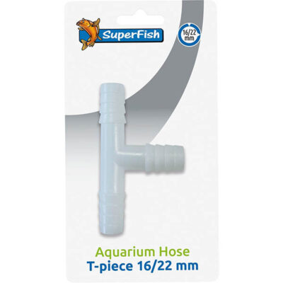 SuperFish SF Aquarienschlauch T-Stück 16/22 mm