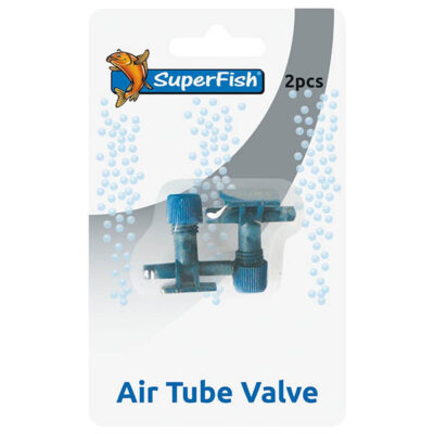 SuperFish SF Luftschlauch Absperrhahn 2x