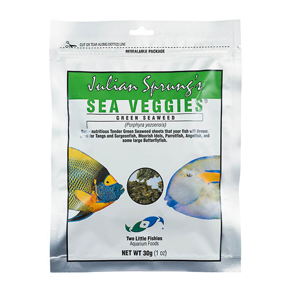 Two Little Fishies SeaVeggies Green Seaweed 30 g