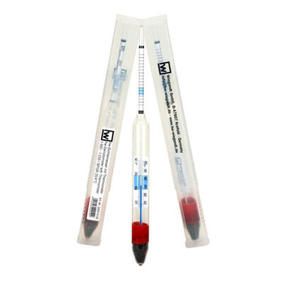 hw Dichtemesser mit Thermometer