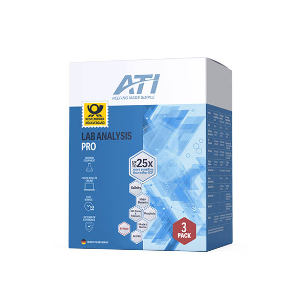 ATI ICP Laboranalyse Pro 3 pack inkl. Rückversand DE